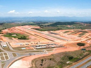 Com atraso no cronograma, Aerovale deve ser inaugurado até junho (Foto: Divulgação/Aerovale)