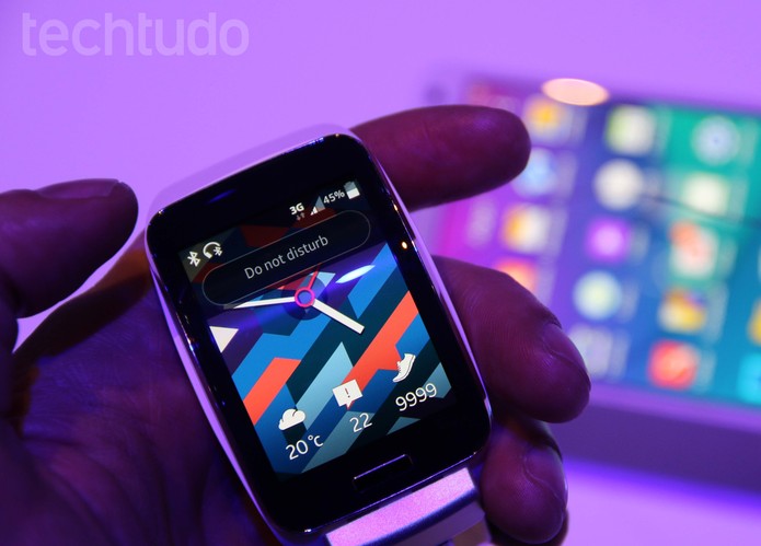 Samsung Gear S (Foto: Fabricio Vitorino/ TechTudo) Samsung Gear S (Foto: Fabricio Vitorino/ TechTudo)