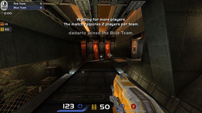 Gráficos não são o grande atrativo de Quake Live, mas sim, a jogabilidade frenética (Foto: Reprodução / Dario Coutinho)