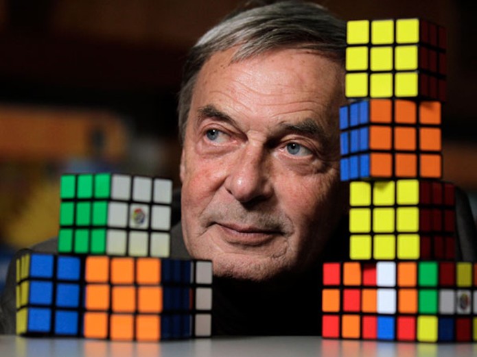 Ernő Rubik criou o Cubo Mágico em 1974 (Foto: Reprodução/HNKC News) (Foto: Ernő Rubik criou o Cubo Mágico em 1974 (Foto: Reprodução/HNKC News))