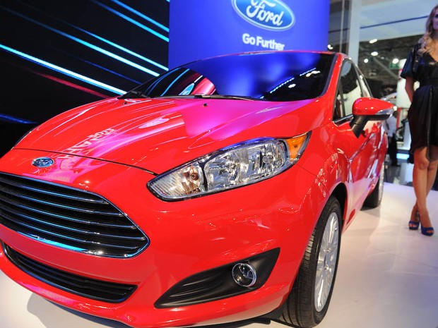 Ford apresenta o novo Fiesta sedã (Foto: Raul Zito/G1)