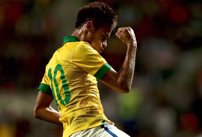 Neymar gol Brasil x Coreia (Foto: EFE)