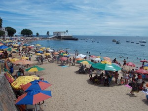 Porto da Barra (Foto: Henrique Mendes / G1)
