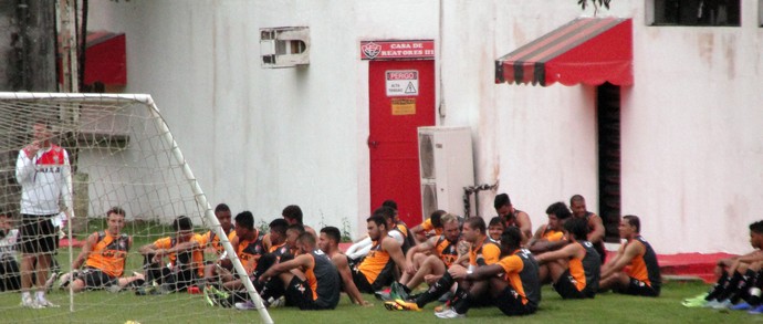 Vitória; treino; Barradão (Foto: GloboEsporte.com)