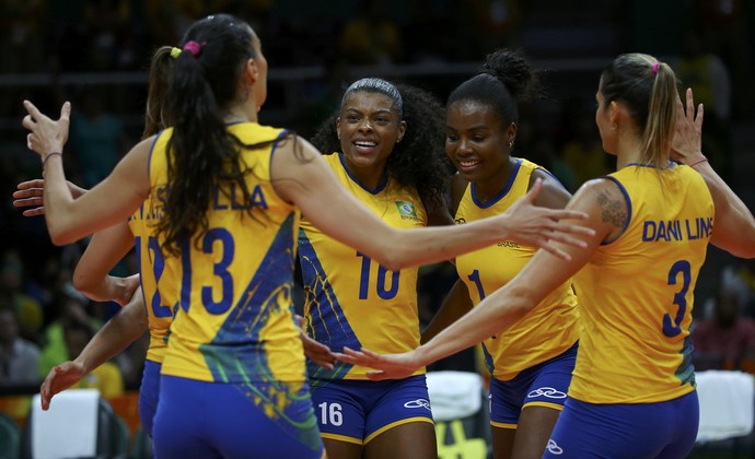 Brasil x Argentina vôlei feminino (Foto: Marcelo Del Pozo/REUTERS)