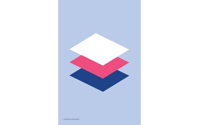 Terceiro princípio do Material Design: Dimensionality affords interaction (Foto: Reprodução/Google).