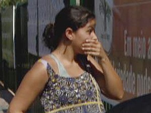 Daniela de Andrade, de 19 anos, não conseguiu realizar as provas do vestibular da UnB (Foto: G1 DF)