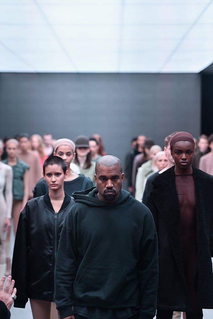 Entre os garotos-propagandas da Adidas nos últimos anos figuraram o rapper Kanye West e o cantor Pharrell Williams (Foto: Theo Wargo/Getty Images for Adidas)
