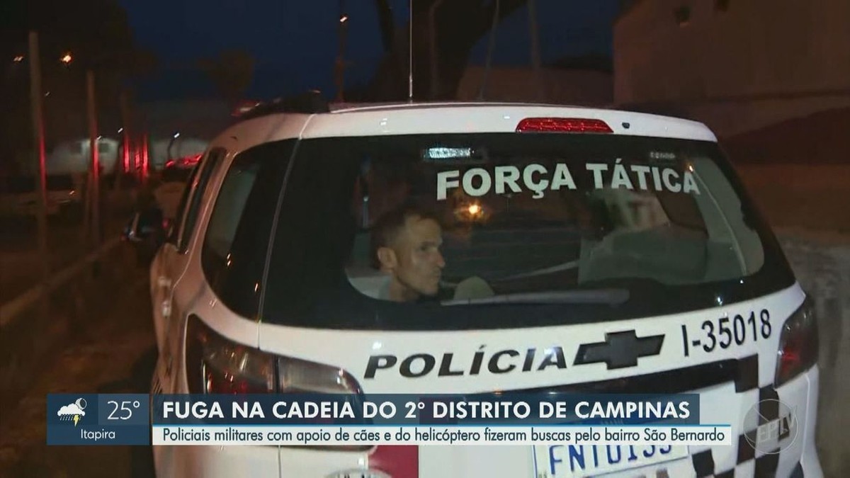 Polícia captura um dos presos que fugiu da cadeia anexa ao 2º DP de