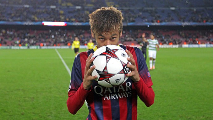 Neymar, Barcelona x Celtic (Foto: Miguel Ruiz/FCB)