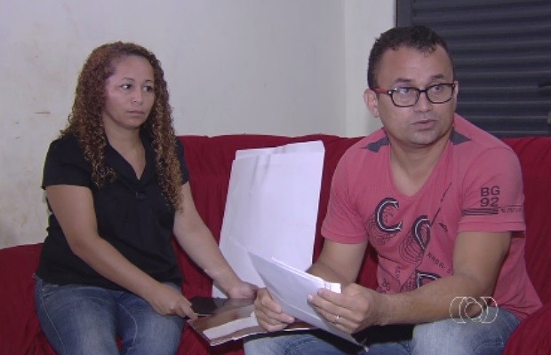 Casal recorre ao MP em busca de tratamento para ter filhos, em Aparecida de Goiânia, Goiás (Foto: Reprodução/TV Anhanguera)