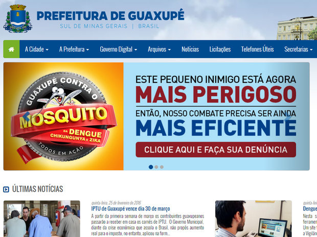 Prefeitura cria &#39;Dengue Denúncia&#39; para combater o mosquito em Guaxupé (MG) (Foto: Reprodução EPTV)
