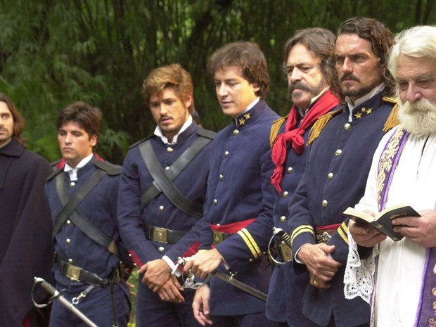 Trama mostra os bastidores da revolta conhecida como Guerra dos Farrapos (Foto: CEDOC/TV Globo)