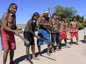 Marãiwatsédé Índios (Foto: Reprodução/TVCA)