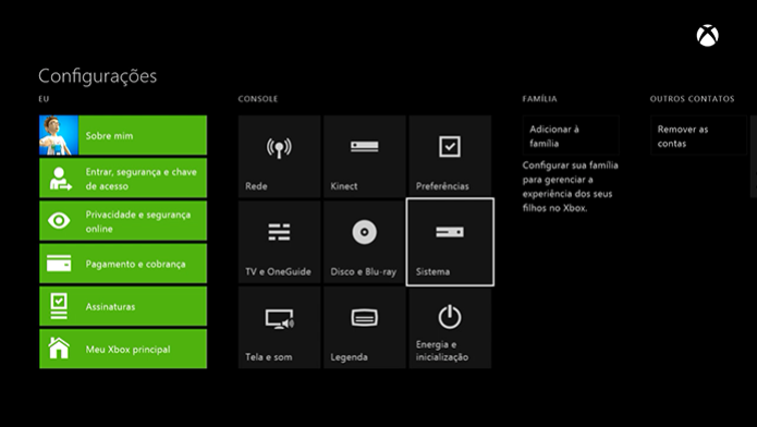 Xbox One: como resetar as configurações de fábrica e limpar o HD do console (Foto: Reprodução / Murilo Molina) Xbox One: como resetar as configurações de fábrica e limpar o HD do console (Foto: Reprodução / Murilo Molina)