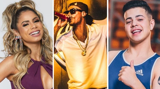 Lexa, MC Kekel e Jottapê (Foto: Reprodução/Instagram) Lexa, MC Kekel e Jottapê (Foto: Reprodução/Instagram)