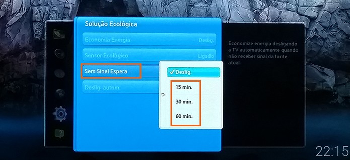 Desligue a TV automaticamente quando ficar sem sinal (Foto: Reprodução/Barbara Mannara)