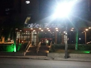 Crime aconteceu no hotel Golden Beach, em Piedade, Jaboatão dos Guararapes (Foto: Danielle Fonseca / TV Globo)