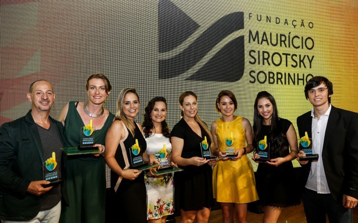 Cerimônia de premiação ocorre em Porto Alegre (Foto: Mateus Bruxel/Agência RBS)