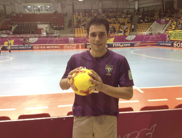 Tiago Brasil futsal (Foto: Luis Domingues/CBFS)