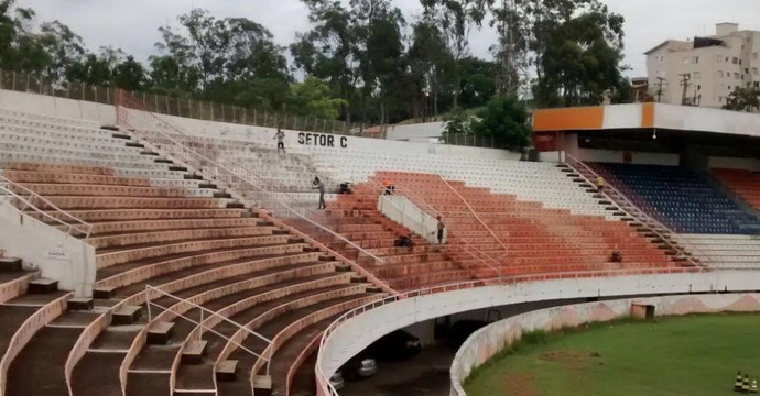 Estádio Décio Vitta, Rio Branco, Americana (Foto: Divulgação Rio Branco)