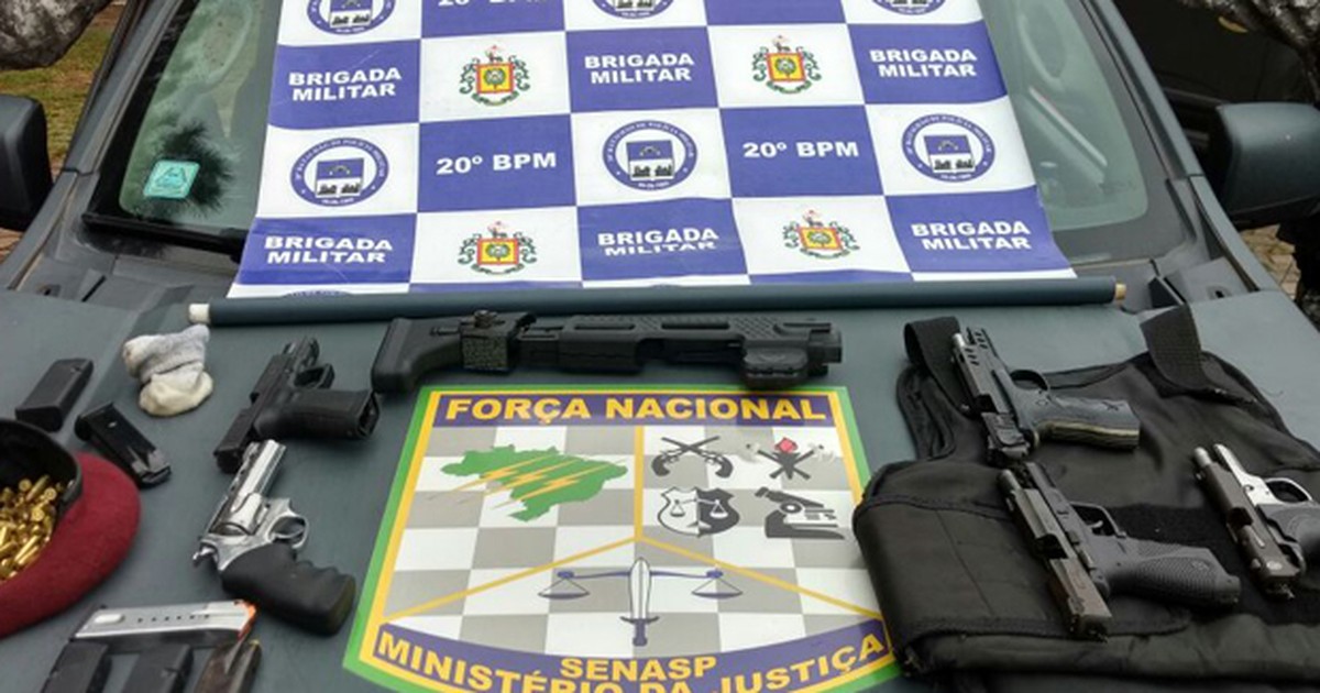 G1 - Grupo armado é preso após confronto com Força Nacional em ... - Globo.com
