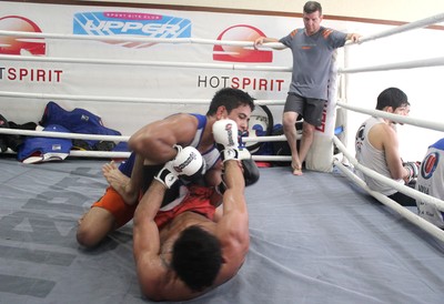 Renan Barão, treino UFC MMA (Foto: Marcelo Barone)