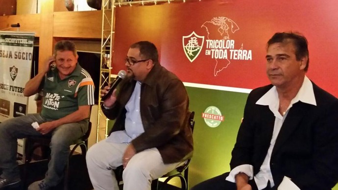 Fluminense Romerito Paulo Victor Brasília (Foto: Divulgação / Fluminense FC) Fluminense Romerito Paulo Victor Brasília (Foto: Divulgação / Fluminense FC)