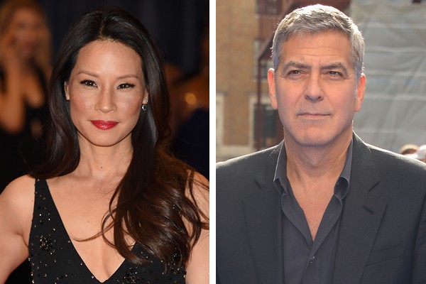 Lucy Liu e George Clooney (Foto: Getty Images)