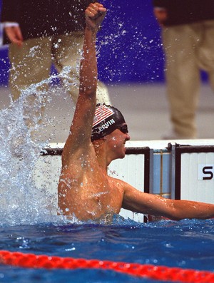 Anthony Ervin natação sidney 2000 (Foto: Getty Images)