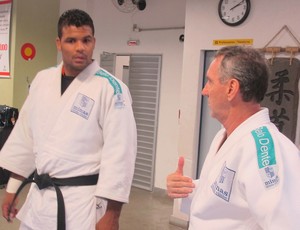 Luciano Correa judô treinando no Minas (Foto: Lydia Gismondi) Luciano Correa judô treinando no Minas (Foto: Lydia Gismondi)