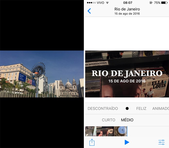 Essas opções são mostradas apenas após ver a Memória inteira (Foto: Reprodução)