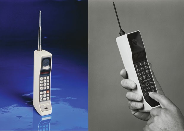 DynaTAC 8000X, o primeiro celular, que completa 40 anos neste 3 de abril (Foto: Divulgação/Motorola)