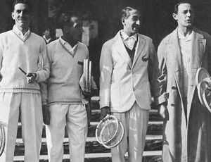 roland garros tenis Henri Cochet, René Lacoste, Jean Borotra e Jacques Brugnon (Foto: Divulgação/Site Oficial Roland Garros)