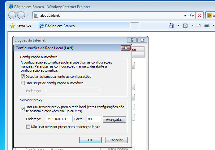 Aprenda a configurar o proxy no Internet Explorer (Foto: Reprodução/Edivaldo Brito)