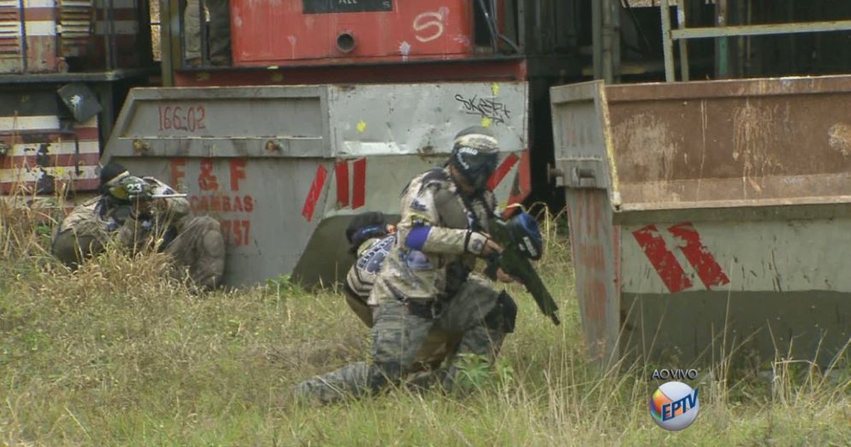 G1 Campeonato de paintball acontece neste domingo em Campinas, SP