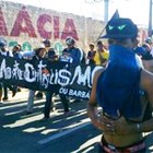 Manifestantes ocupam via em Fortaleza; SIGA (Gioras Xerez/G1)