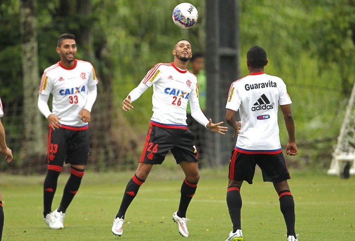Paulinho Treino Flamengo (Foto: Gilvan de Souza / Flamengo)