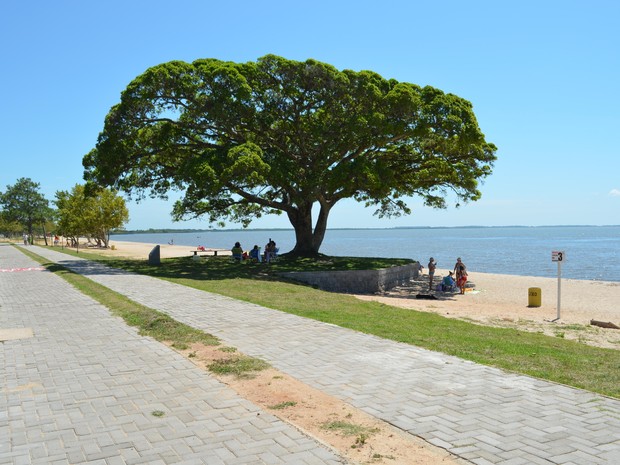 São Lourenço do Sul Lagoa dos Patos RS (Foto: Diego Freitas/Divulgação)