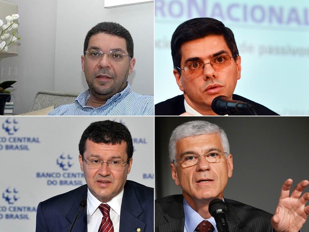 Nomes da nova equipe do Ministério da Fazenda são anunciados: Mansueto Almeida, Carlos Hamilton, Jorge Rachid e Otávio Ladeira (Foto: Agência Brasil)