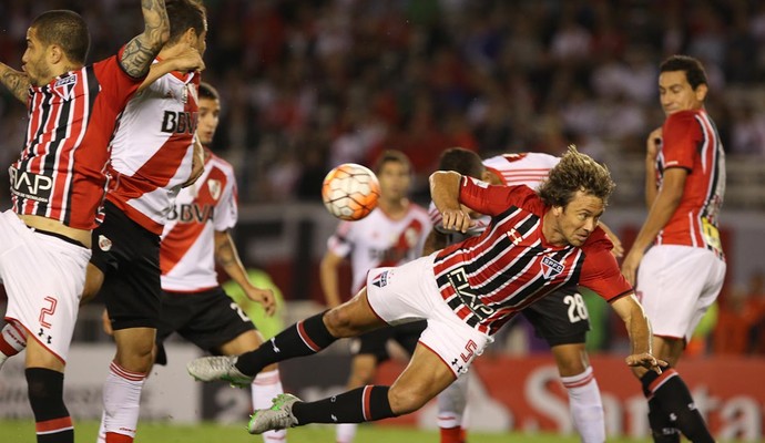 River Plate x São Paulo Lugano (Foto: Rubens Chiri/saopaulofc.net)