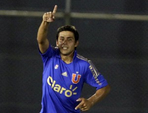 Ramon Ignacio Fernandez gol Universidad de Chile (Foto: EFE)