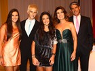 Fatima Bernardes, Willian Bonner e outros famosos vão a festa da nova programação da TV Globo