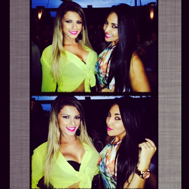 Babi Rossi com amiga (Foto: Instagram)