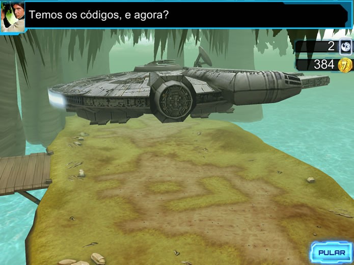 As campanhas de Star Wars: Assault Team desenvolvem a trama com rápidas animações e diálogos entre os personagens no esquadrão (Foto: Reprodução/Daniel Ribeiro)