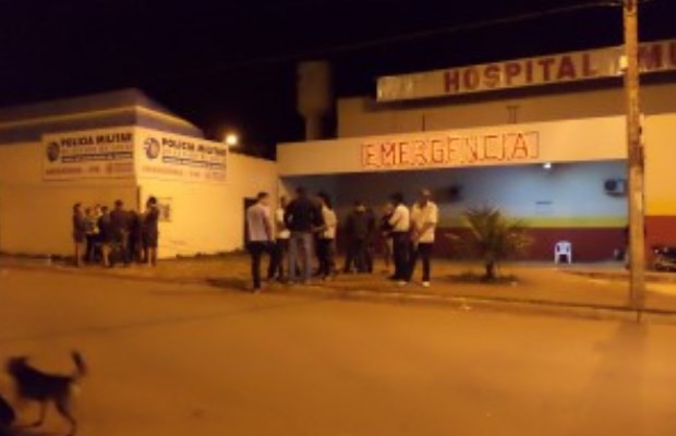 Policial temporário chegou a ser socorrido mas morreu em hospital de Águas Lindas de Goiás (Foto: Arquivo Pessoal/ Jornal Águas Lindas)