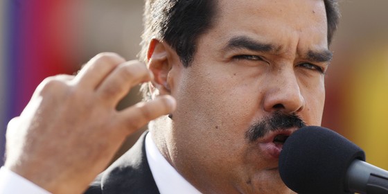 O presidente da Venezuela, Nicolás Maduro, fala no aniversário da independência do país (Foto: Ariana Cubillos/AP) O presidente da Venezuela, Nicolás Maduro, fala no aniversário da independência do país (Foto: Ariana Cubillos/AP)