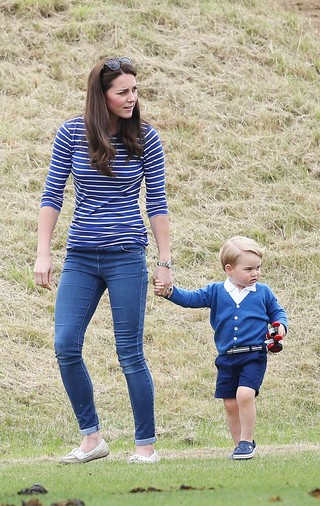 Kate Middleton com Príncipe George (Foto: Getty Images)