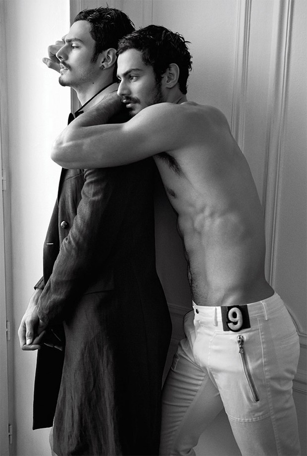 Luis e Lucas Coppini (Foto: Divulgação/Ford Models)