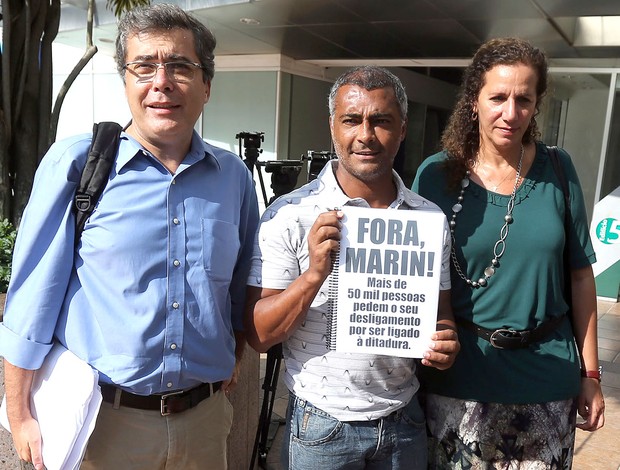 Romário CBF petição José Maria Marim (Foto: Ag. Estado)
